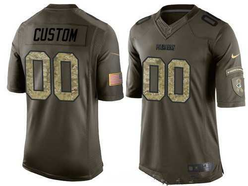 Nike Green Bay Packers Customized Men's Olive Camo Salute To Service Veterans Day Limited Jersey,We sell and wholesale Nike Green Bay Packers Customized Men's Olive Camo Salute To Service Veterans Day Limited Jersey on line form chian!